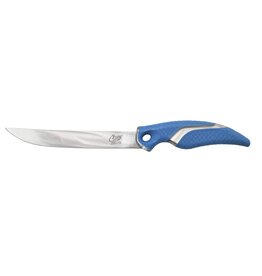 Cuda Cuda 18090 Blue Titanium Bonded 7'' Wide Fillet Knife