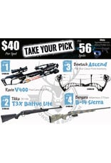 DRAW #2005 - Take Your Pick - Ravin, Tikka, Bowtech OR Bergara!