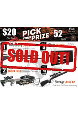 DRAW #1996 - Pick Your Prize - Mossberg, Killer Instinct, Shun OR Savage!