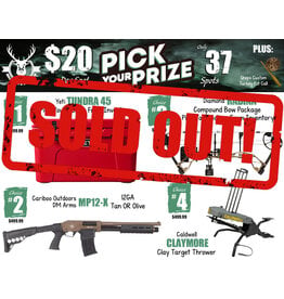 DRAW #2002 - Pick Your Prize - Yeti, Cariboo, Diamond OR Caldwell!