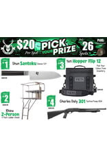 DRAW #2009 - Pick Your Prize - Shun, Rhino, Yeti OR Charles Daly!