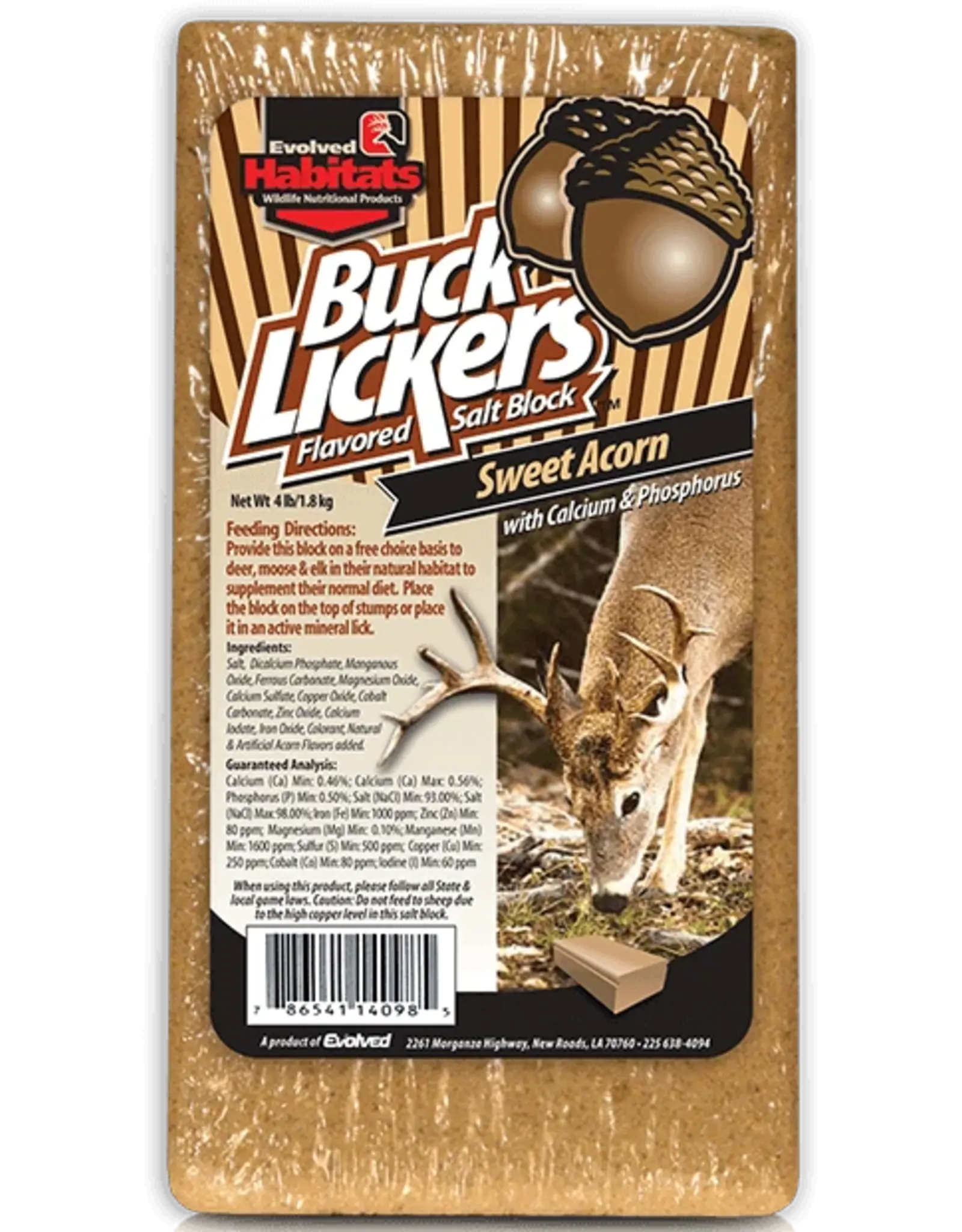 Evolved Habitats Evolved Habitats 4lb Buck Lickers