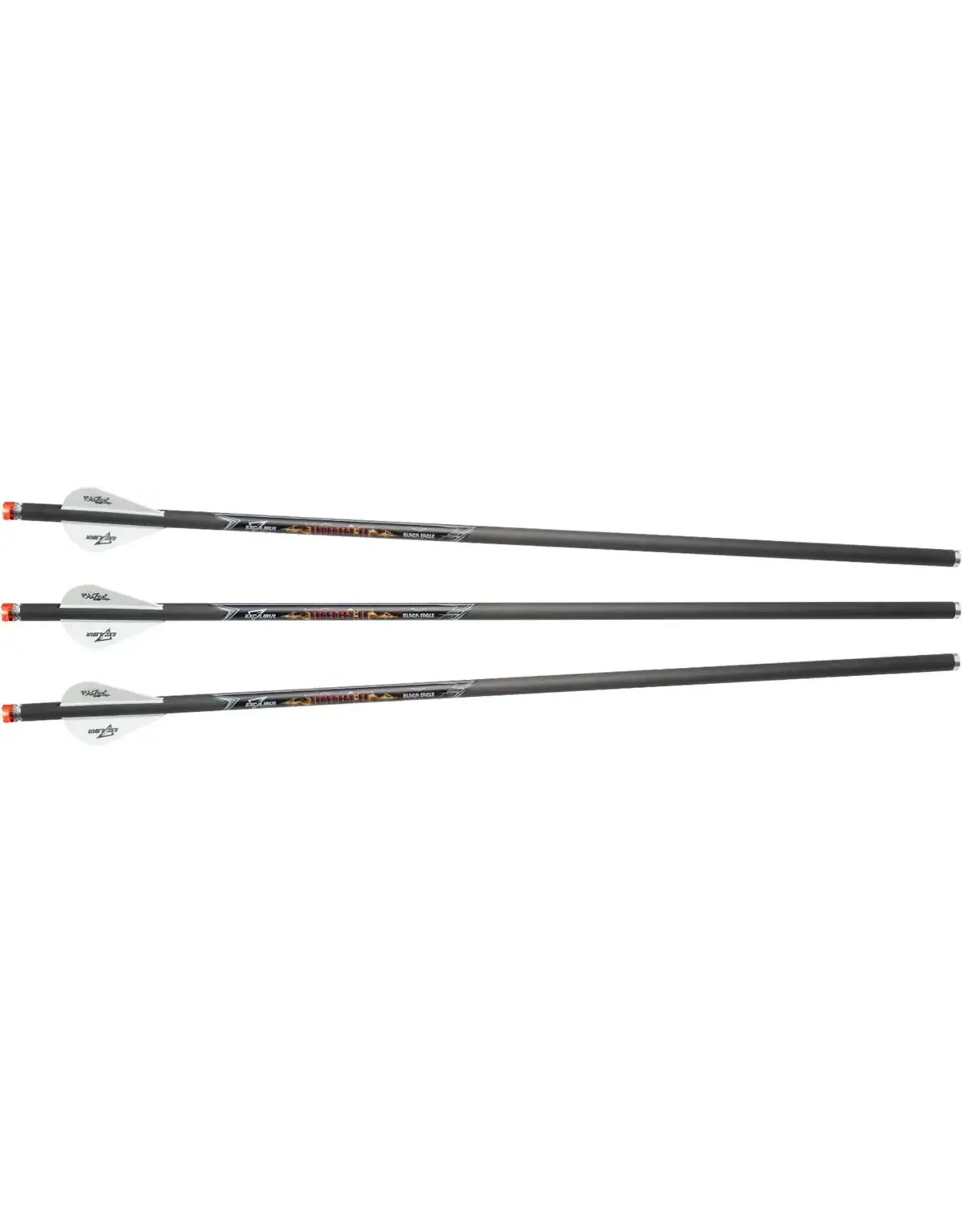 Excalibur Excalibur Diablo 18'' Illuminated Carbon Arrows - (3 Pack) For use on all Matrix crossbows
