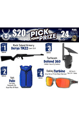 DRAW #2011 - Pick Your Prize - Rock Island Armory, Yeti, Tactacam OR Oakley!