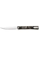 Ocaso Ocaso Solstice, Satin CPM S35VN Blade, Flipper, Liner Lock, Titanium - Grunge Camo