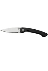 Ocaso Ocaso Mini Seaton Folding Knife, AUS 10A Satin, Steel Black, 42SMB