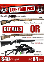 DRAW #2013 - Take Your Pick - Beretta OR Take All 3!
