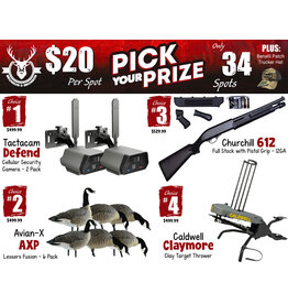 DRAW #2019 - Pick Your Prize - Tactacam, Avian-X, Churchill OR Caldwell!