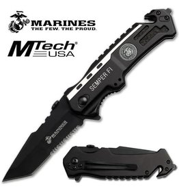 Master Cutlery U.S. Marines by MTech USA M-1002TS FOLDING KNIFE