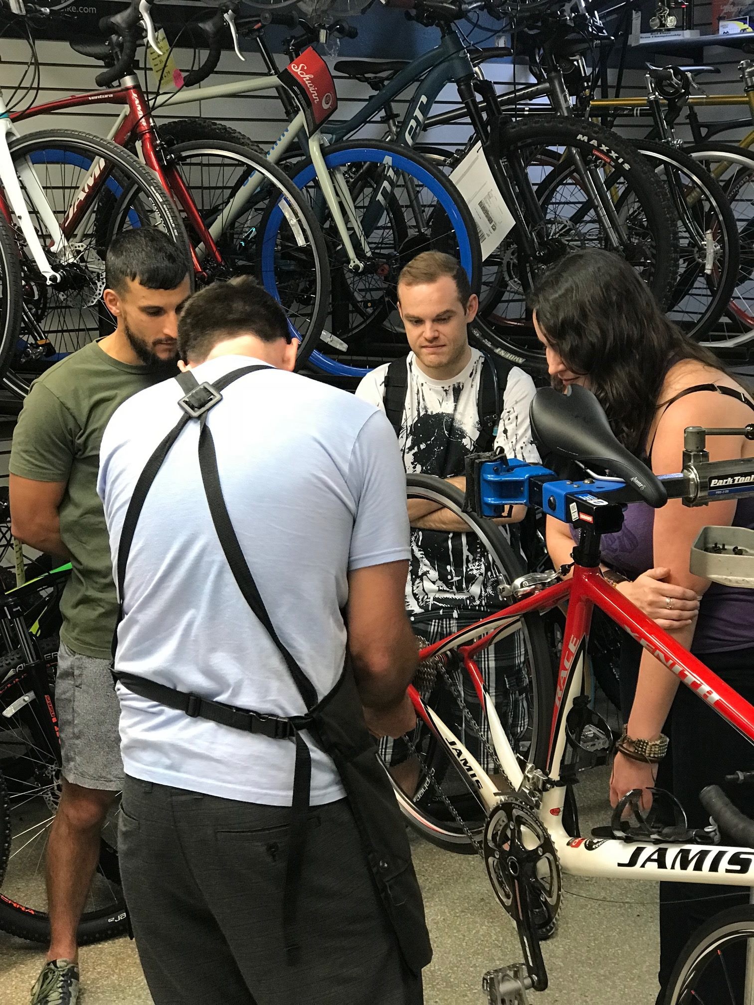 Free bicycle maintenance clinic Thursday, July 18!