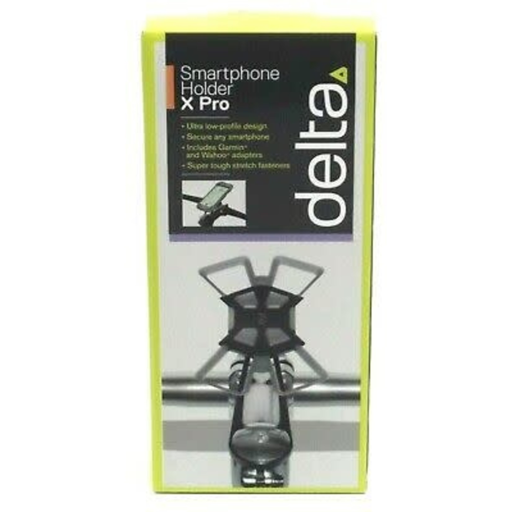 HBAR MOUNT DELTA SMART PHONE HOLDER X-MOUNT PRO STEM CAP MOUNT BK