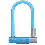 Kryptonite Krypto Series 2 Mini-7 U-Lock - 3.25 x 7", Keyed, Blue, Includes bracket