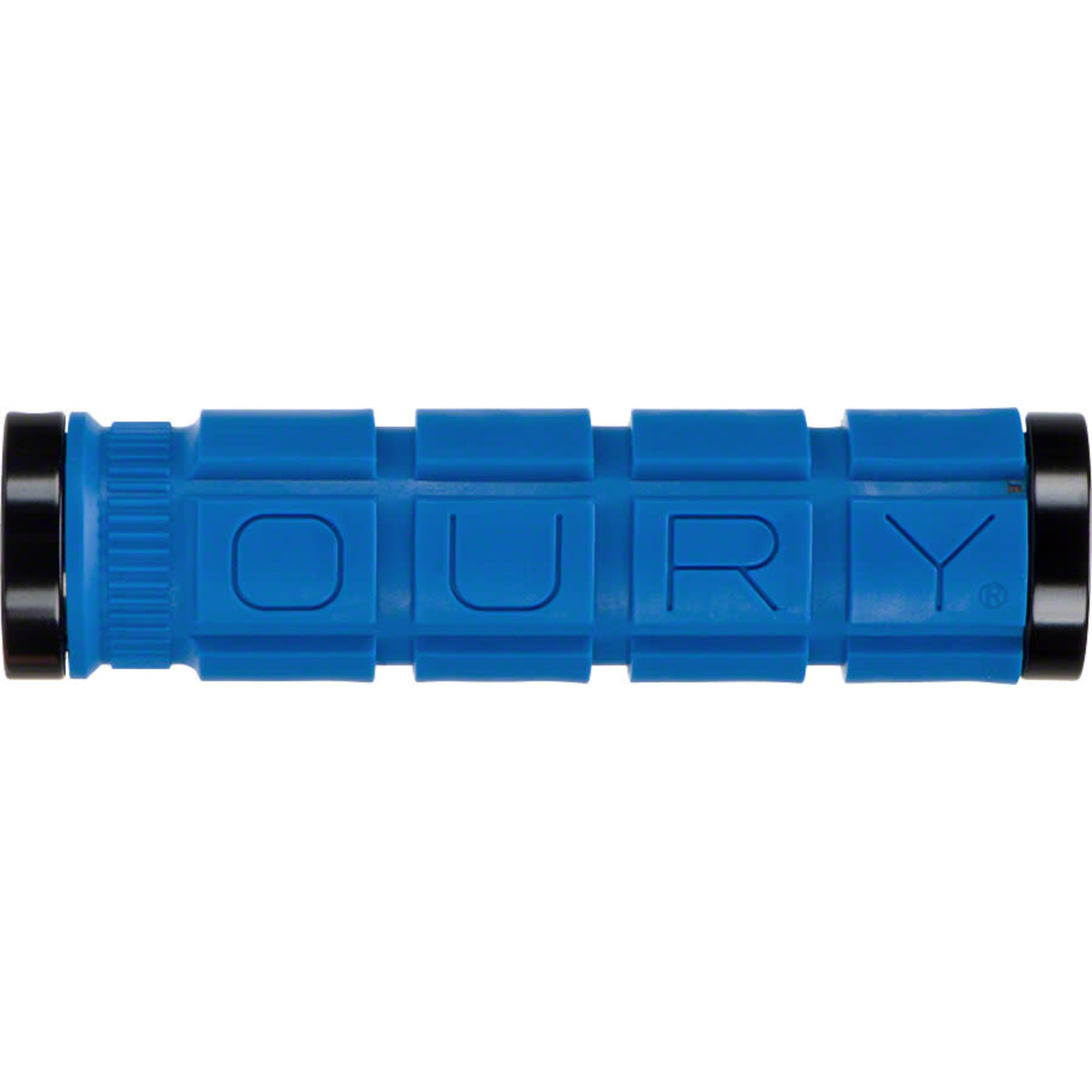 Oury Lock-On Bonus Pack Grips - Blue, Lock-On