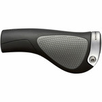 GP1 Grips - Black/Gray, Lock-On, Small