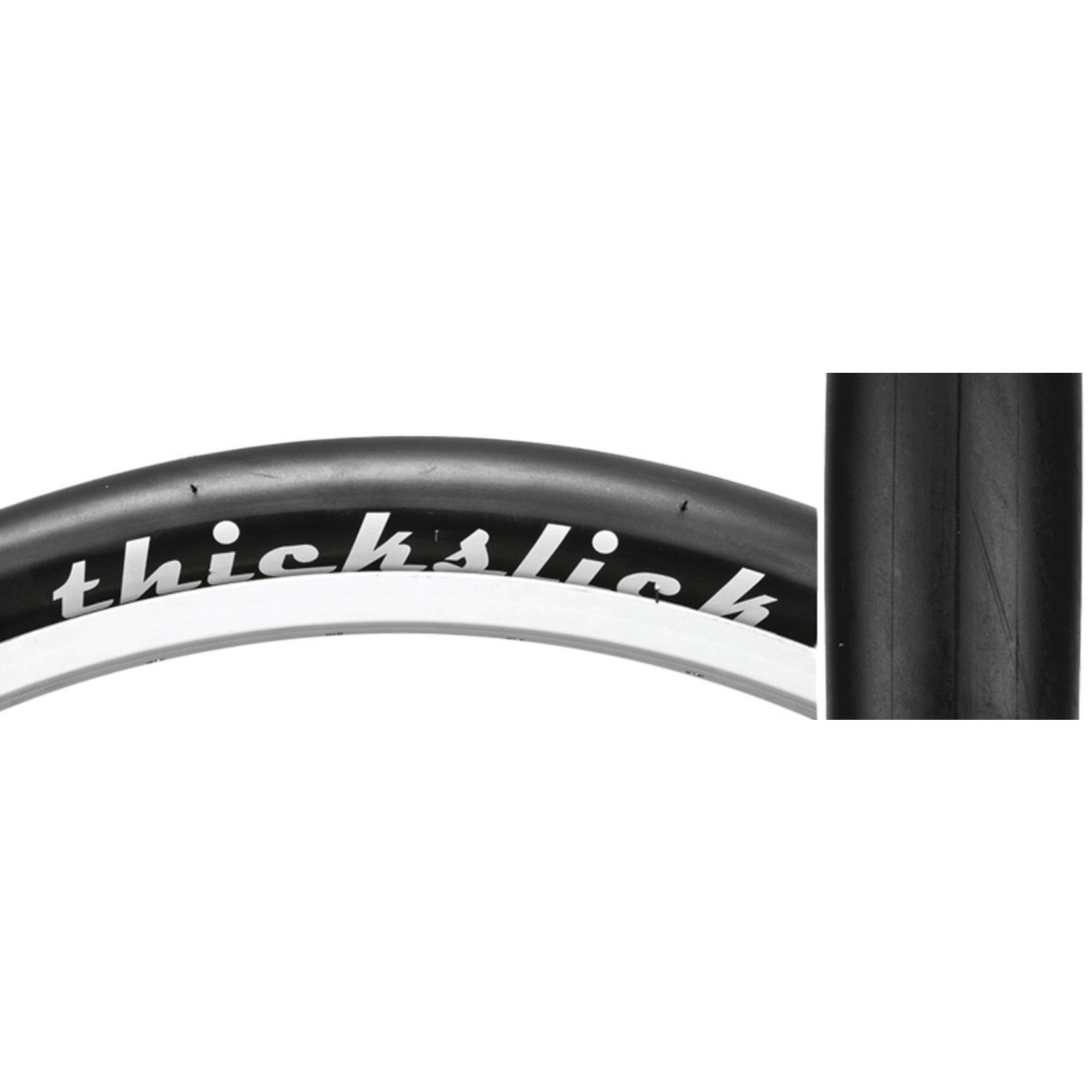 WTB TIRE WTB ThickSlick - 700x28, Clincher, Wire, Black, Comp