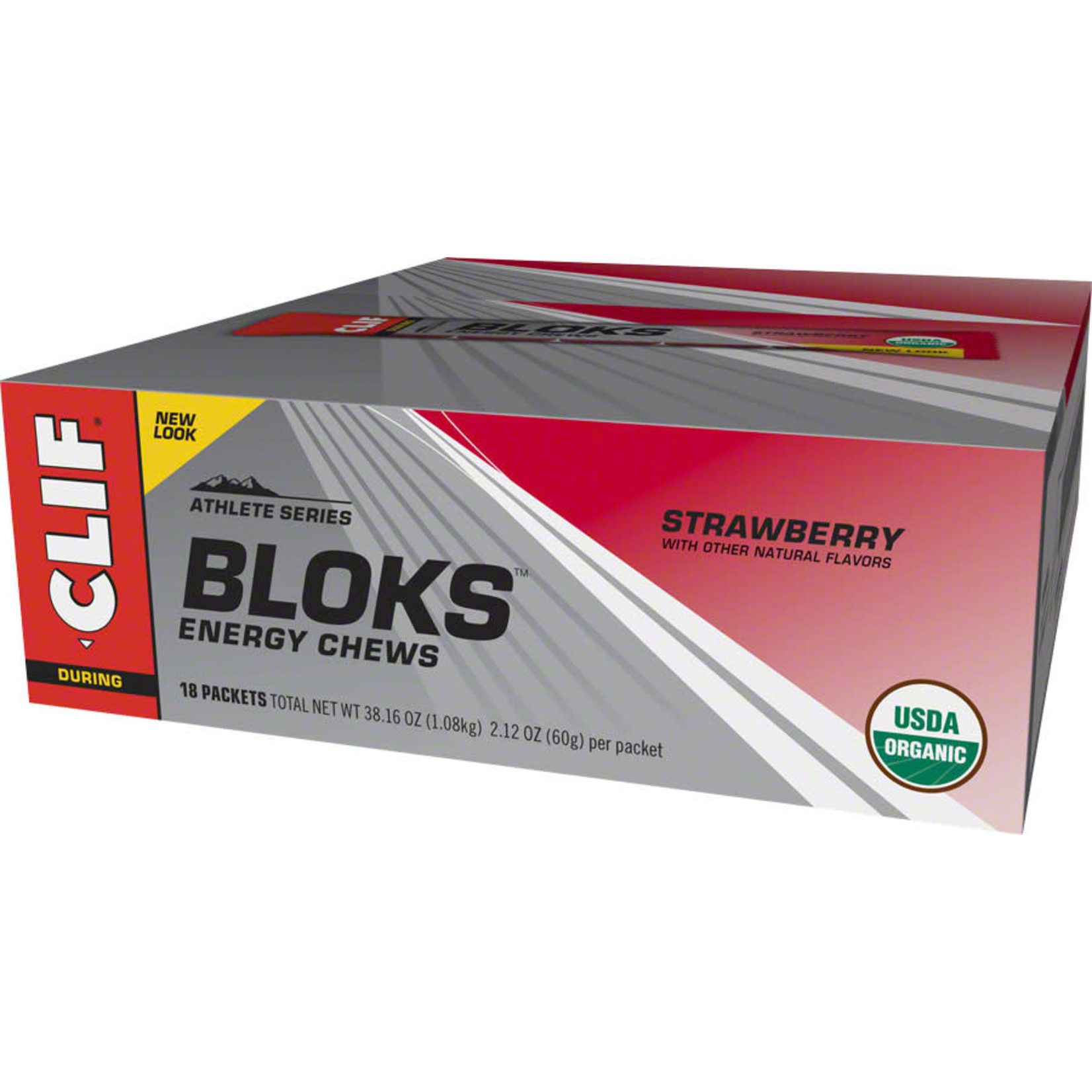 Clif Shot Bloks: Strawberry Box of 18