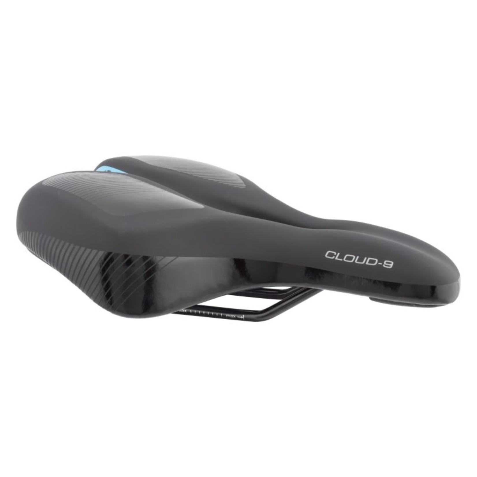 CLOUD-9 SADDLE C9 KUSH PLUS AIRFLOW WIDE MEMORY FOAM BK