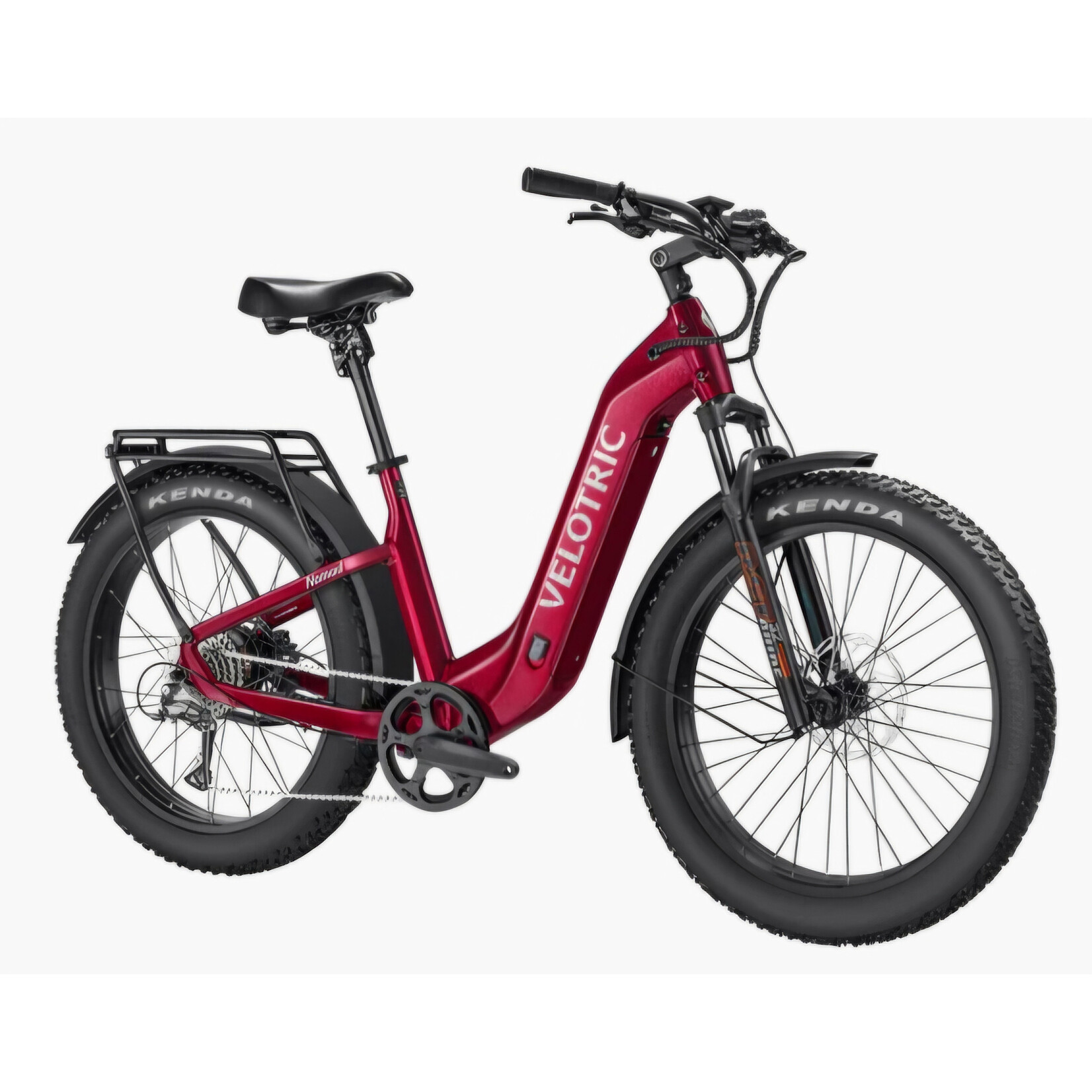 Velotric Velotric Nomad 2 LG Step-Thru Cranberry