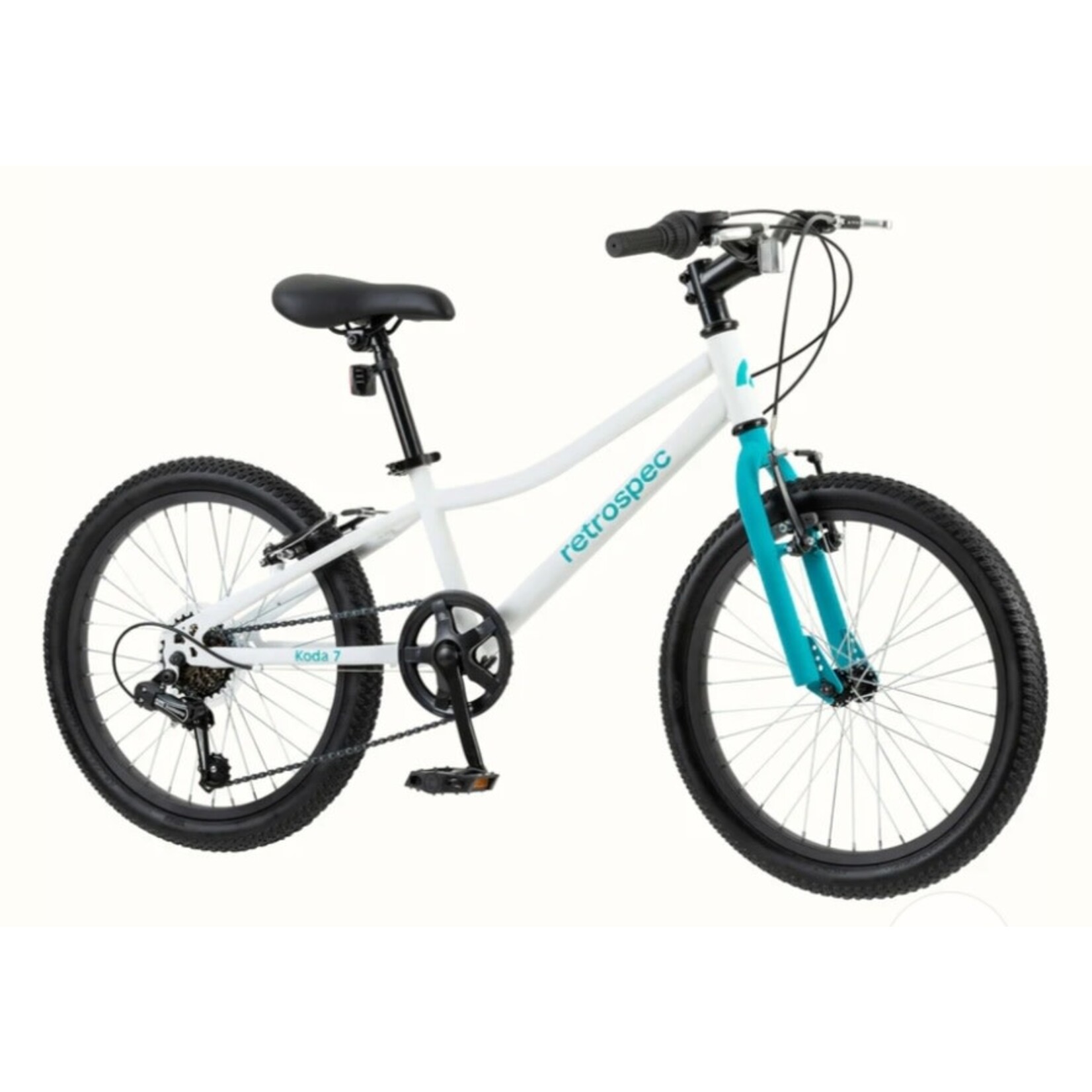 Retrospec Koda 7sp 20" White/Teal