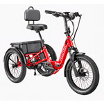 Velotric Velotric Triker Electric Tricycle Cherry Crimson