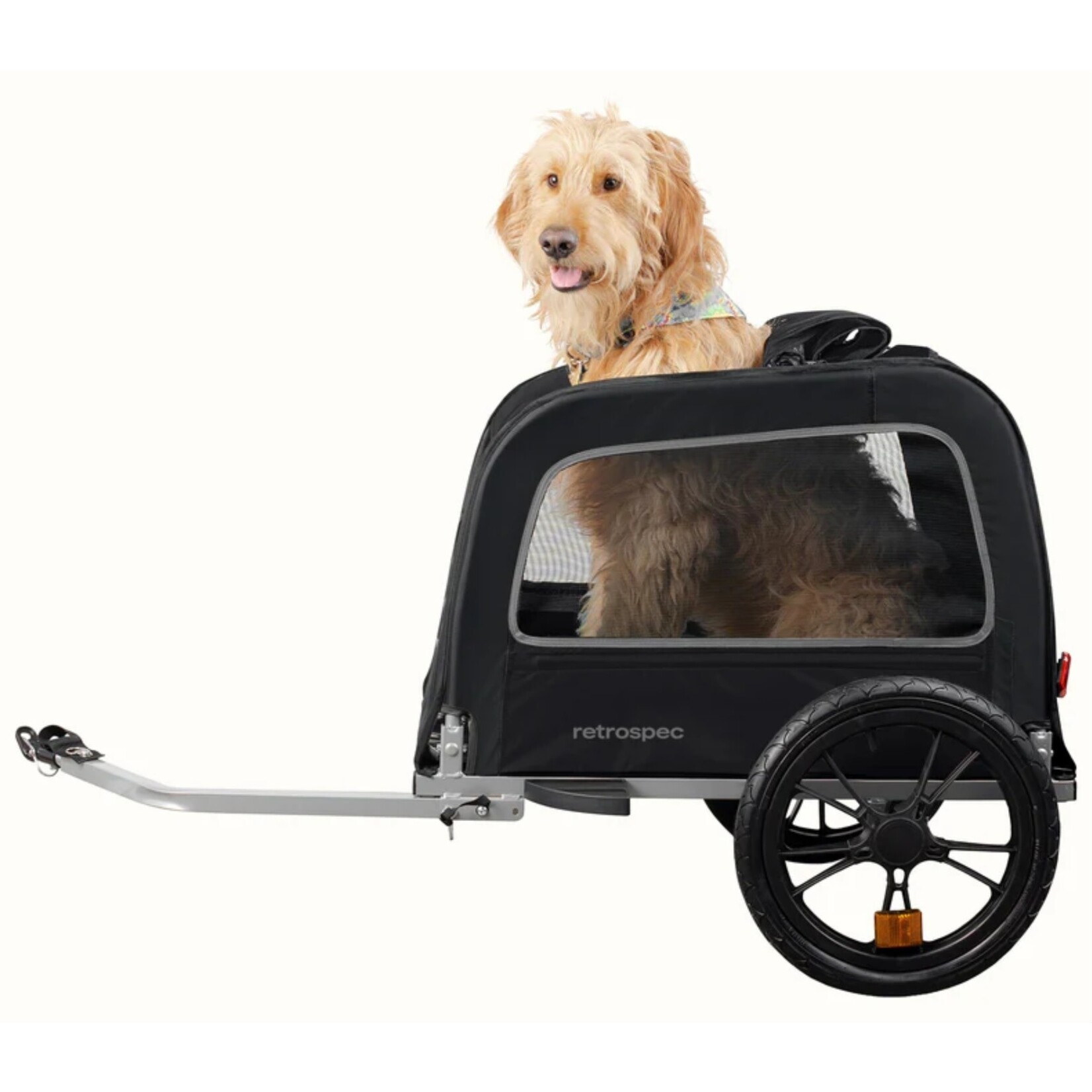 Retrospec Retrospec Rover Waggin' Pet Bike Trailer Black