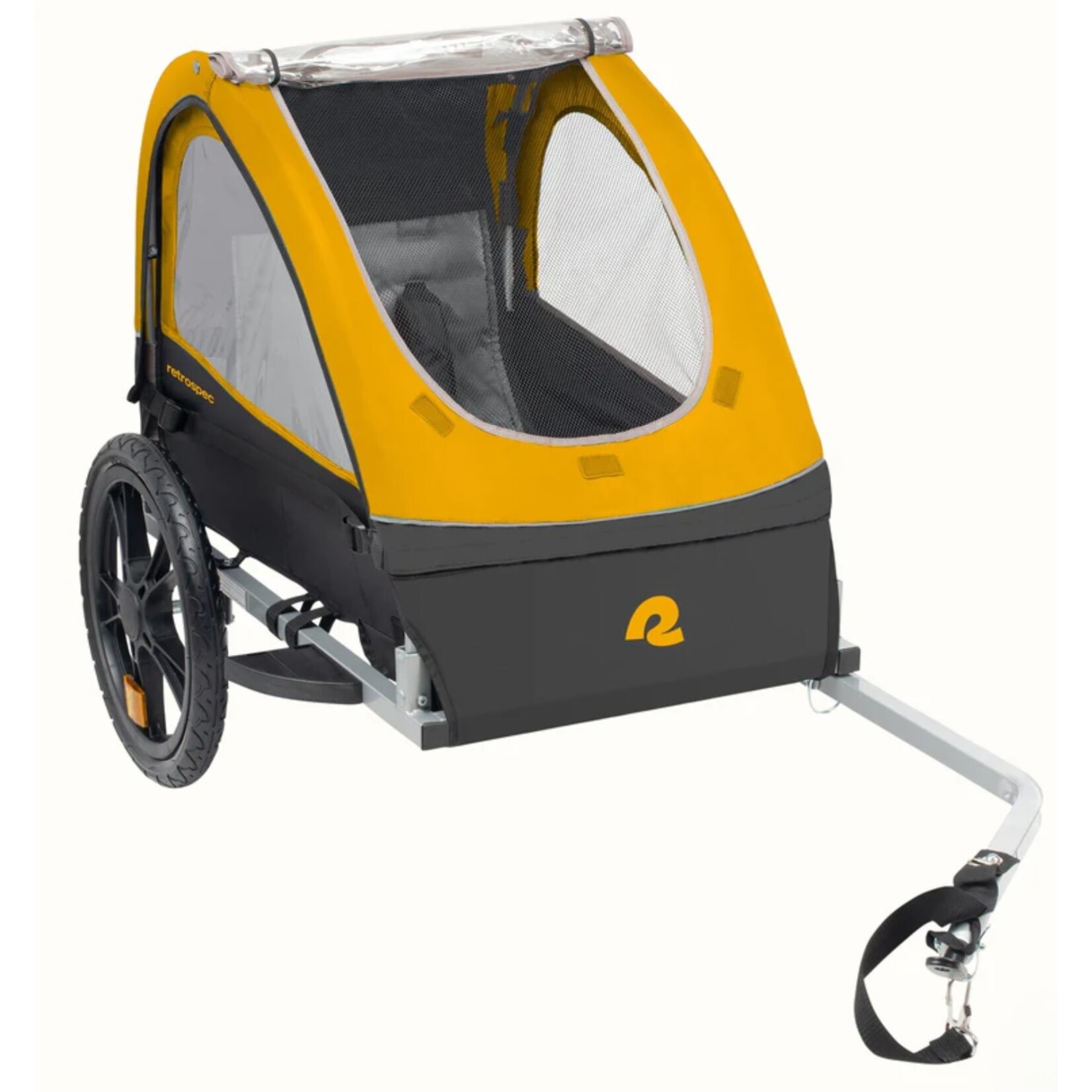 Retrospec Rover Bike Trailer 1 pass Orange