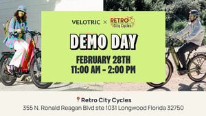 Velotric E-Bike Demo Day!