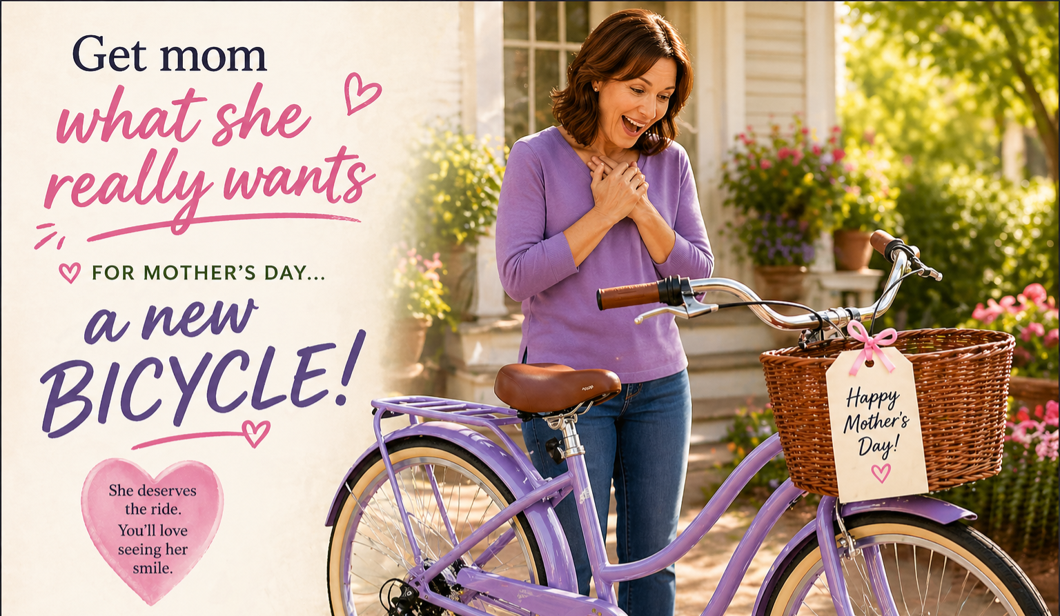 Get Mom what she really wants for Mother's Day!