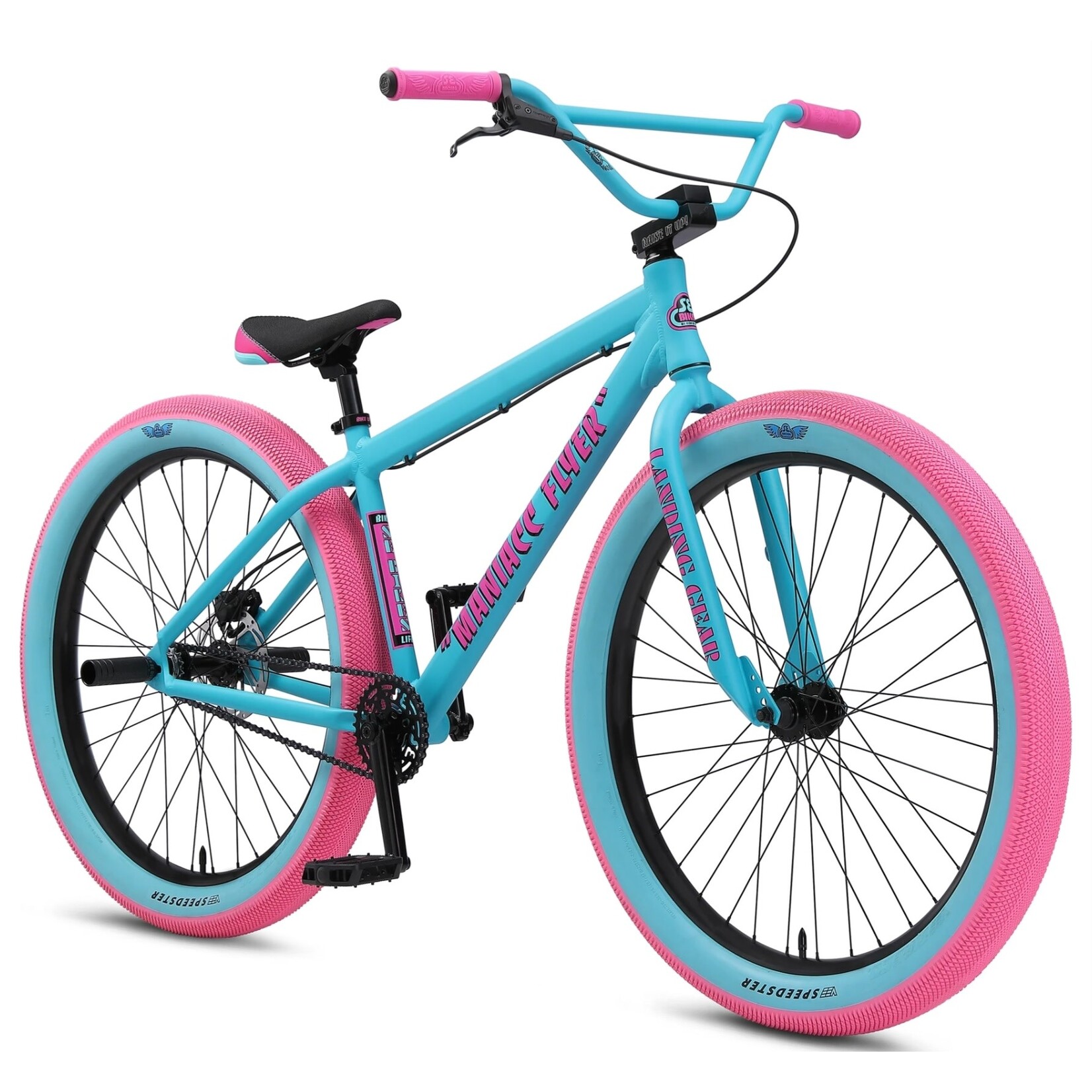 SE BIKES SE Bikes Maniacc Flyer 27.5+ Aqua Bubblegum