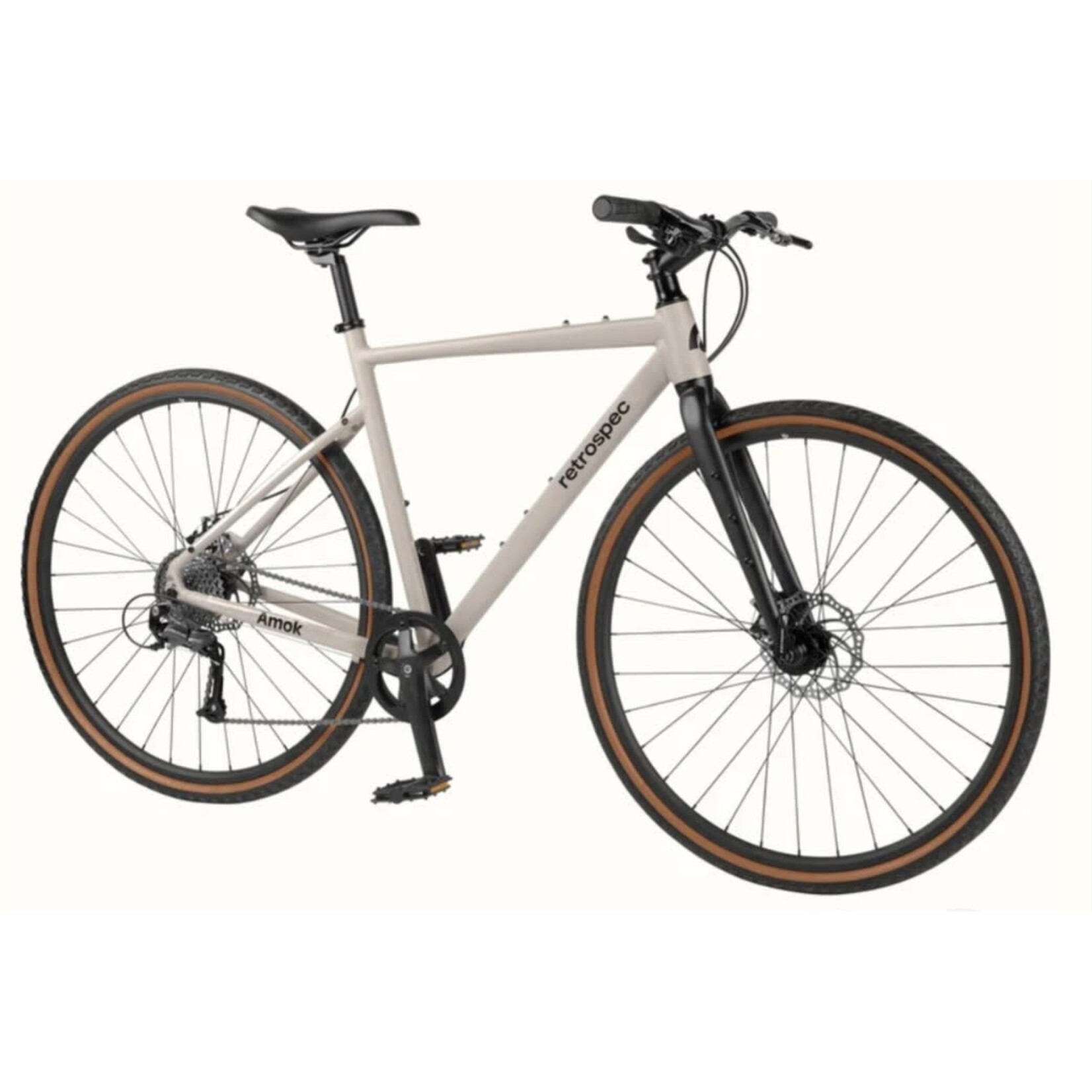 Retrospec Retrospec Amok Gravel Bike Matte Boulder 61 cm