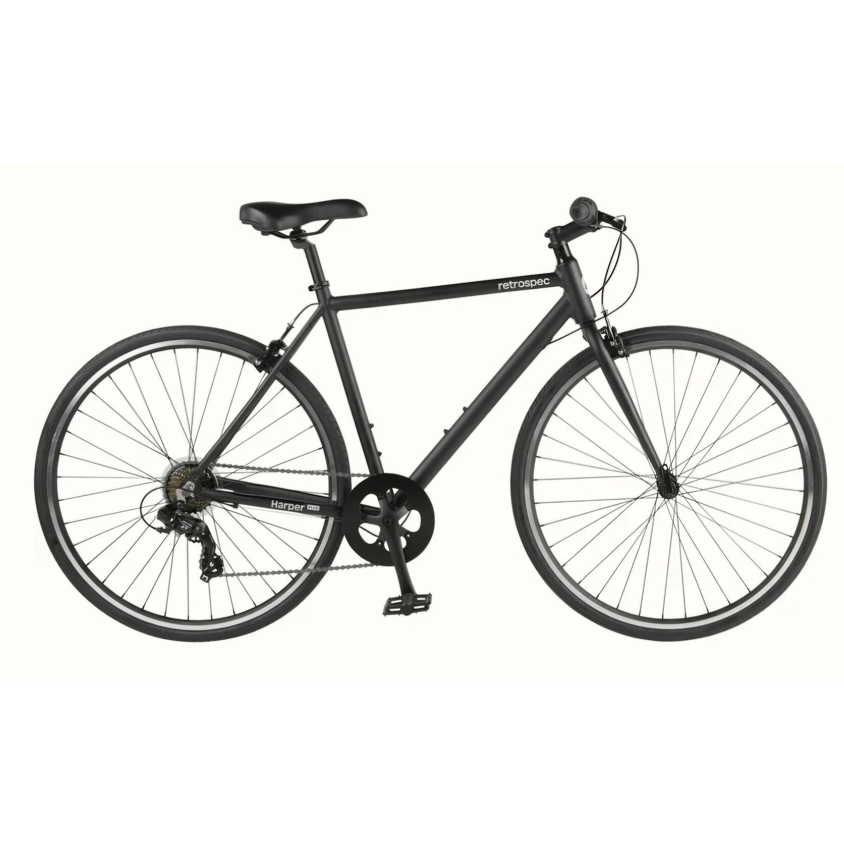 Retrospec Retrospec Harper Plus 7-speed Matte Black 56 cm
