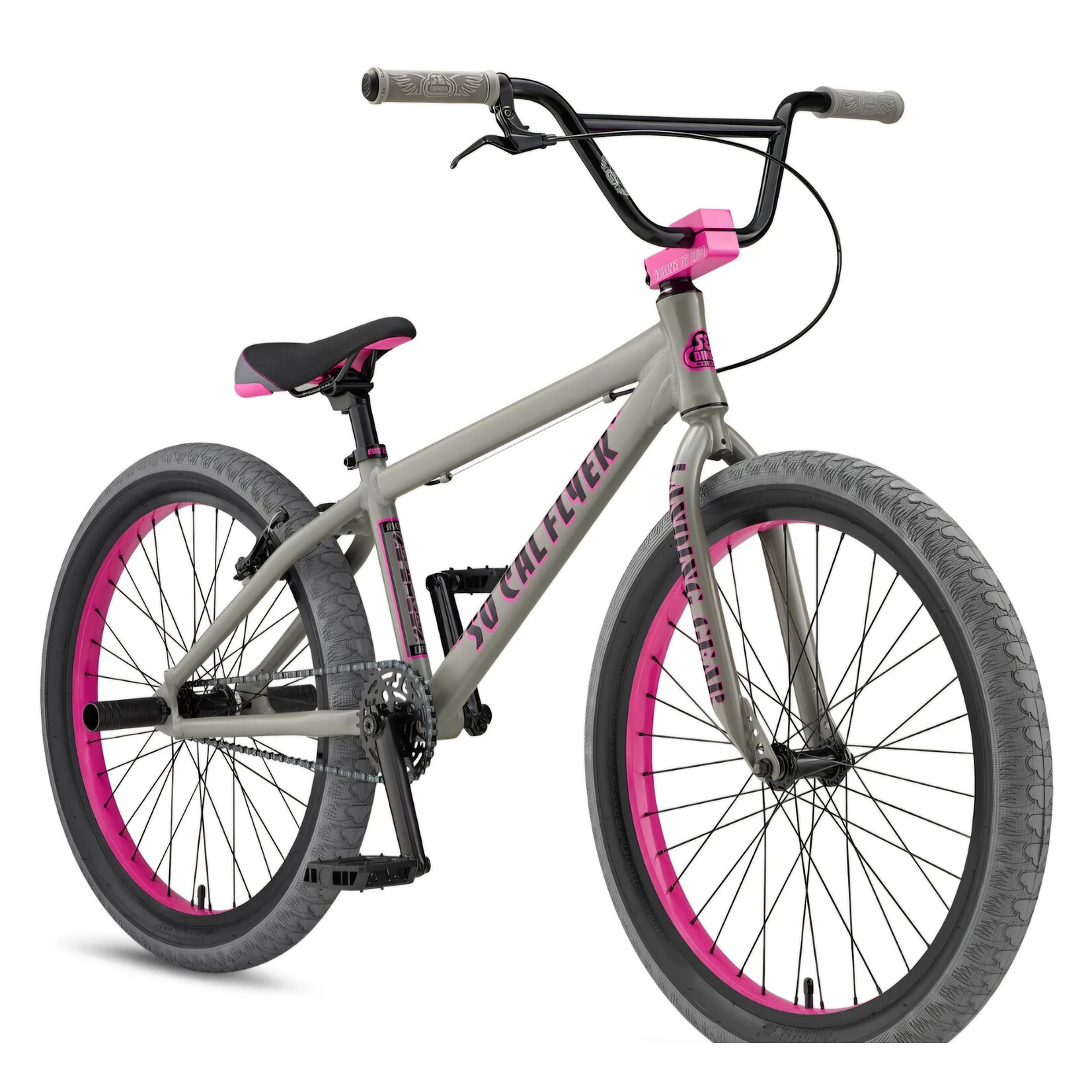 SE BIKES SE Bikes So Cal Flyer 24" Matte Gray & Pink