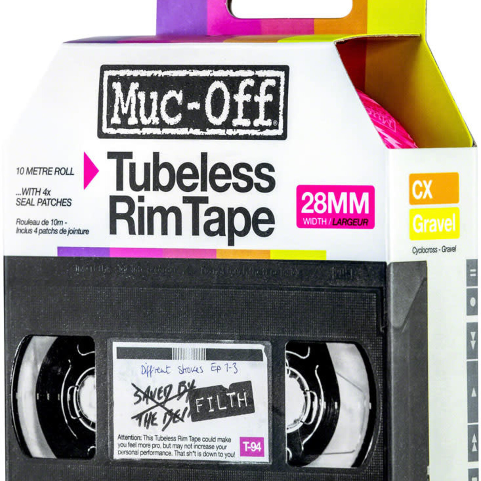Muc-Off Muc-Off Tubless Rim Tape 28mm (10M Roll)