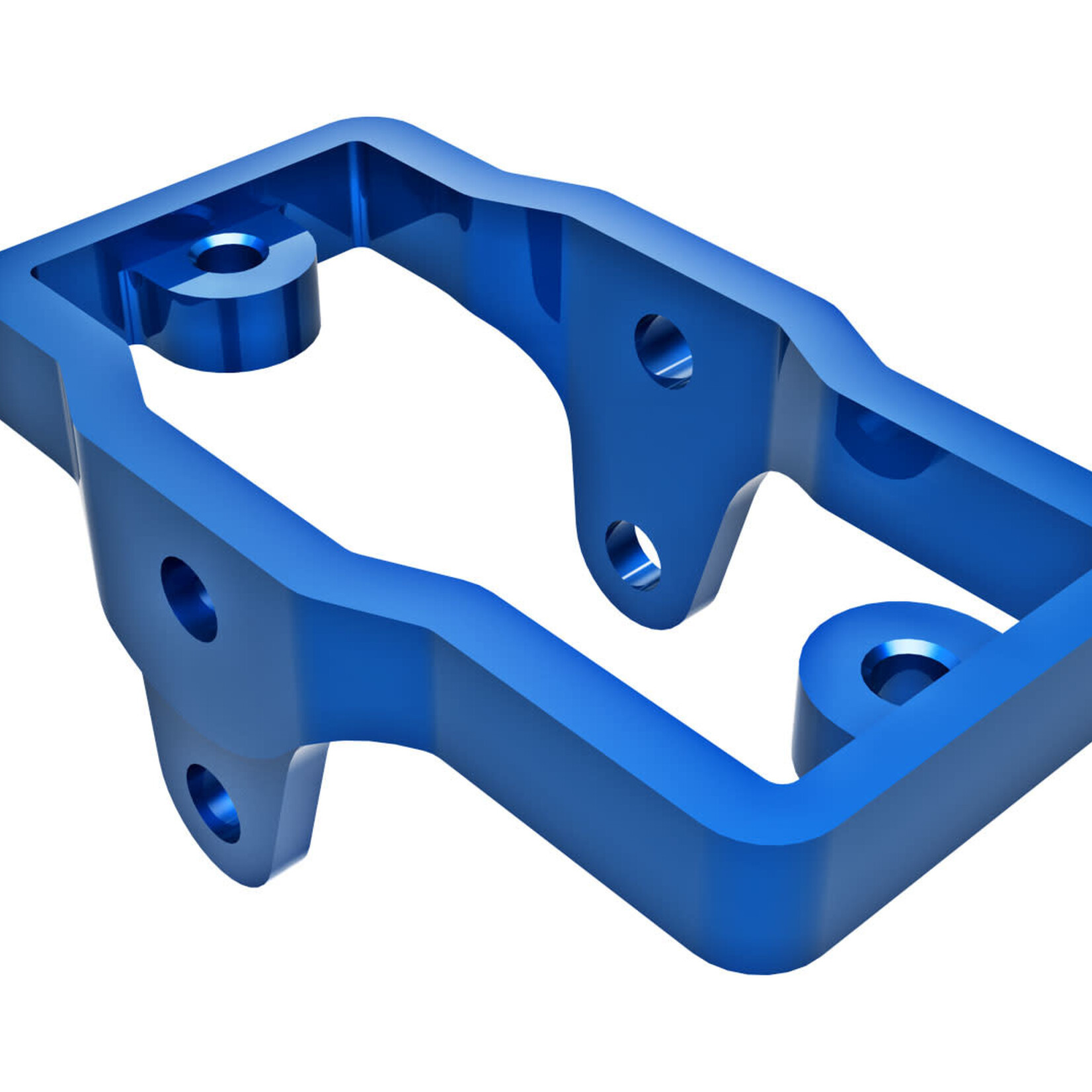 Traxxas Traxxas 9739-BLUE Servo mount, 6061-T6 aluminum (blue-anodized)