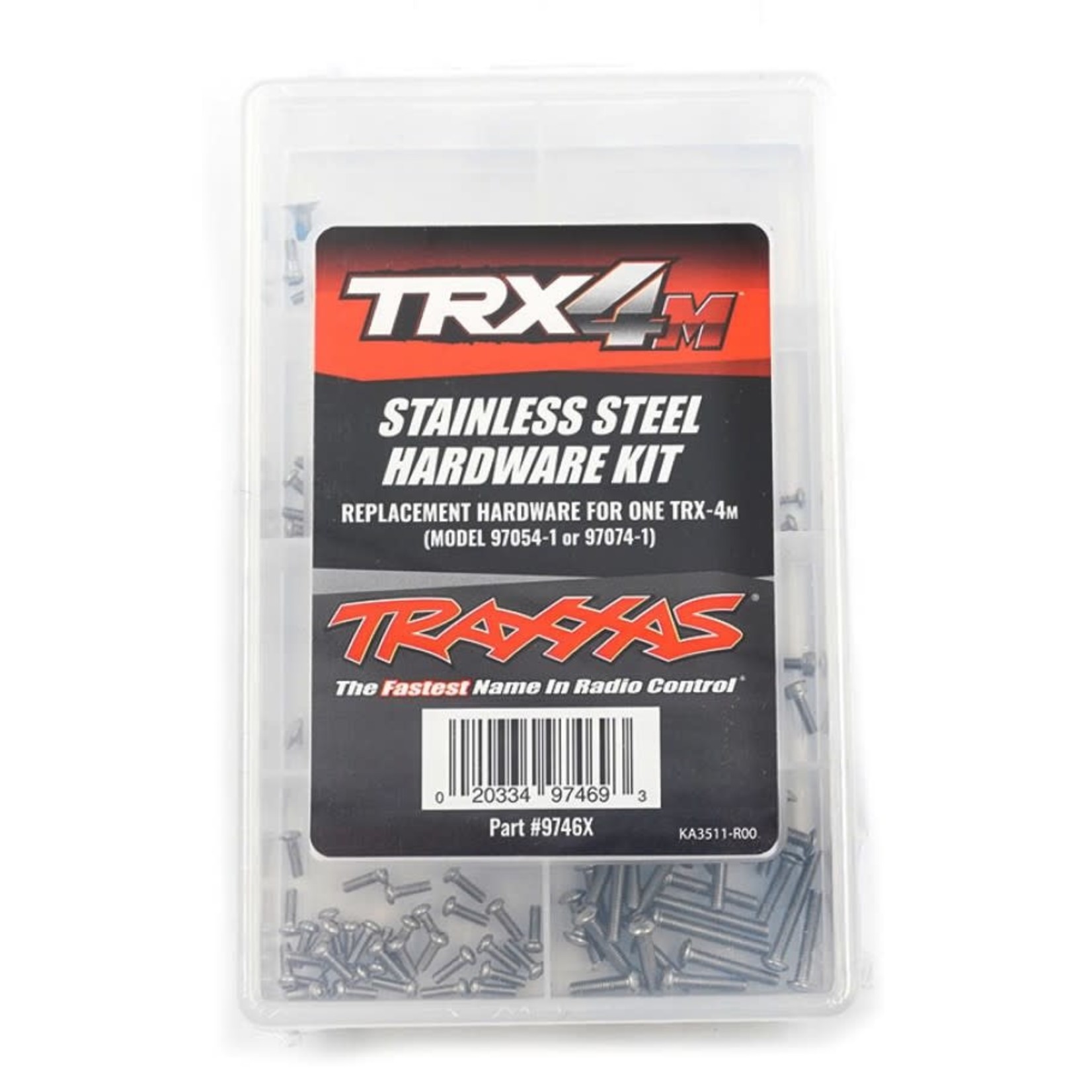Traxxas Traxxas 9746X TRX-4M Stainless Steel Complete Hardware Kit