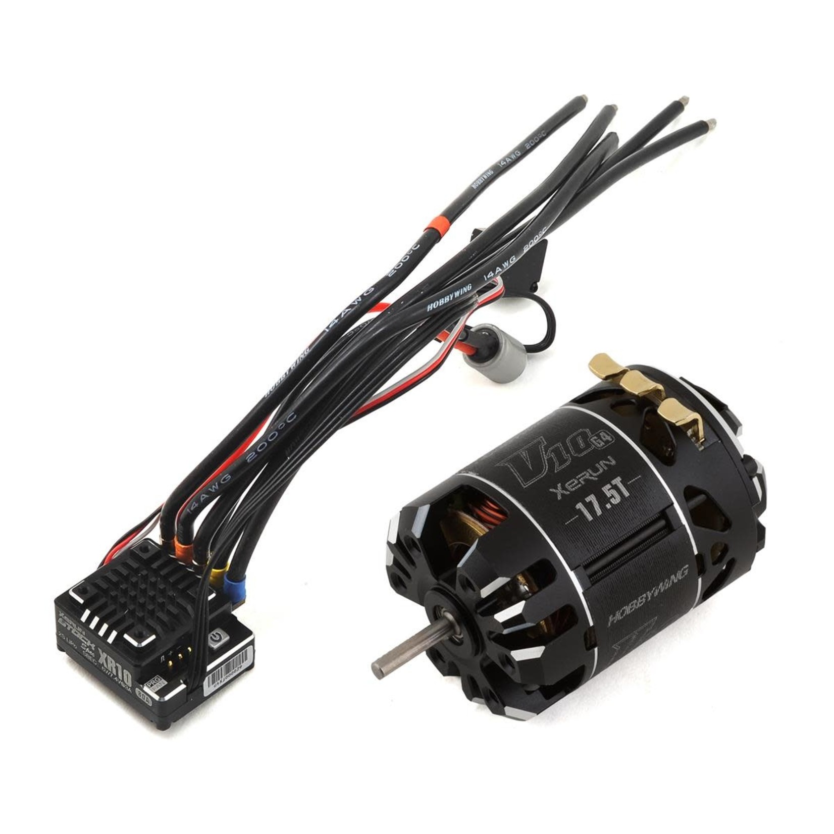 Hobbywing Xerun Brushless Combo XR10 Stock G4 17.5T - Pedals Bike Shop