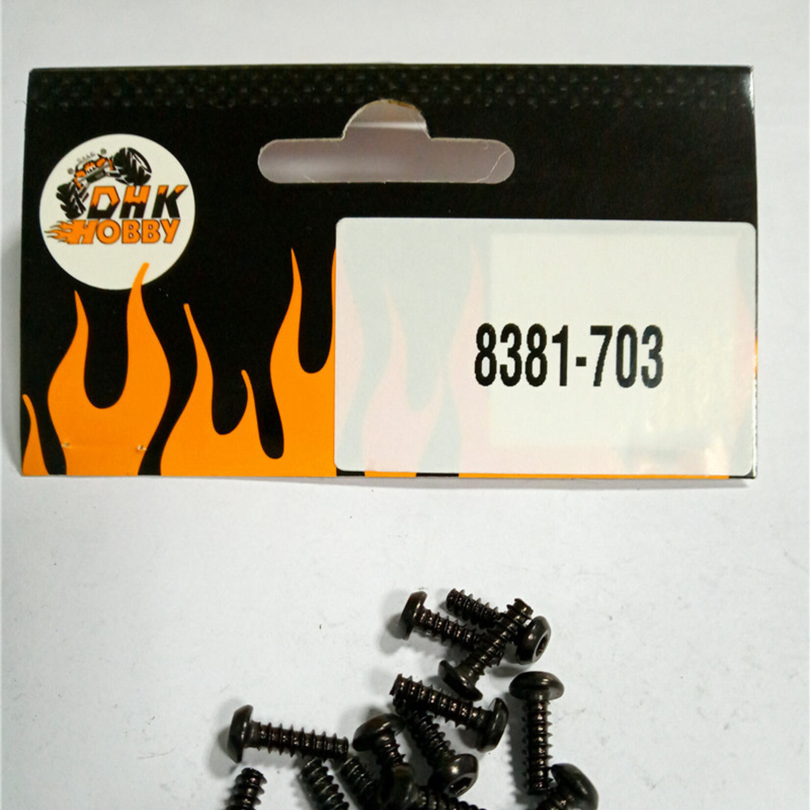 DHK Hobby DHK Hobby 8381-703 B Head Screw - Coarse Thread (3x10mm) (16)