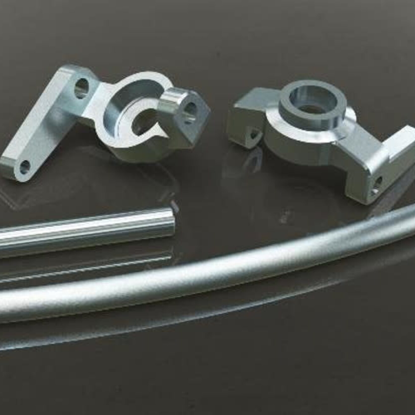 Redcat Racing Redcat Racing 180090S Aluminum High Steering Knuckles (L/R) Also includes curved aluminum steering link and aluminum servo link Gen7