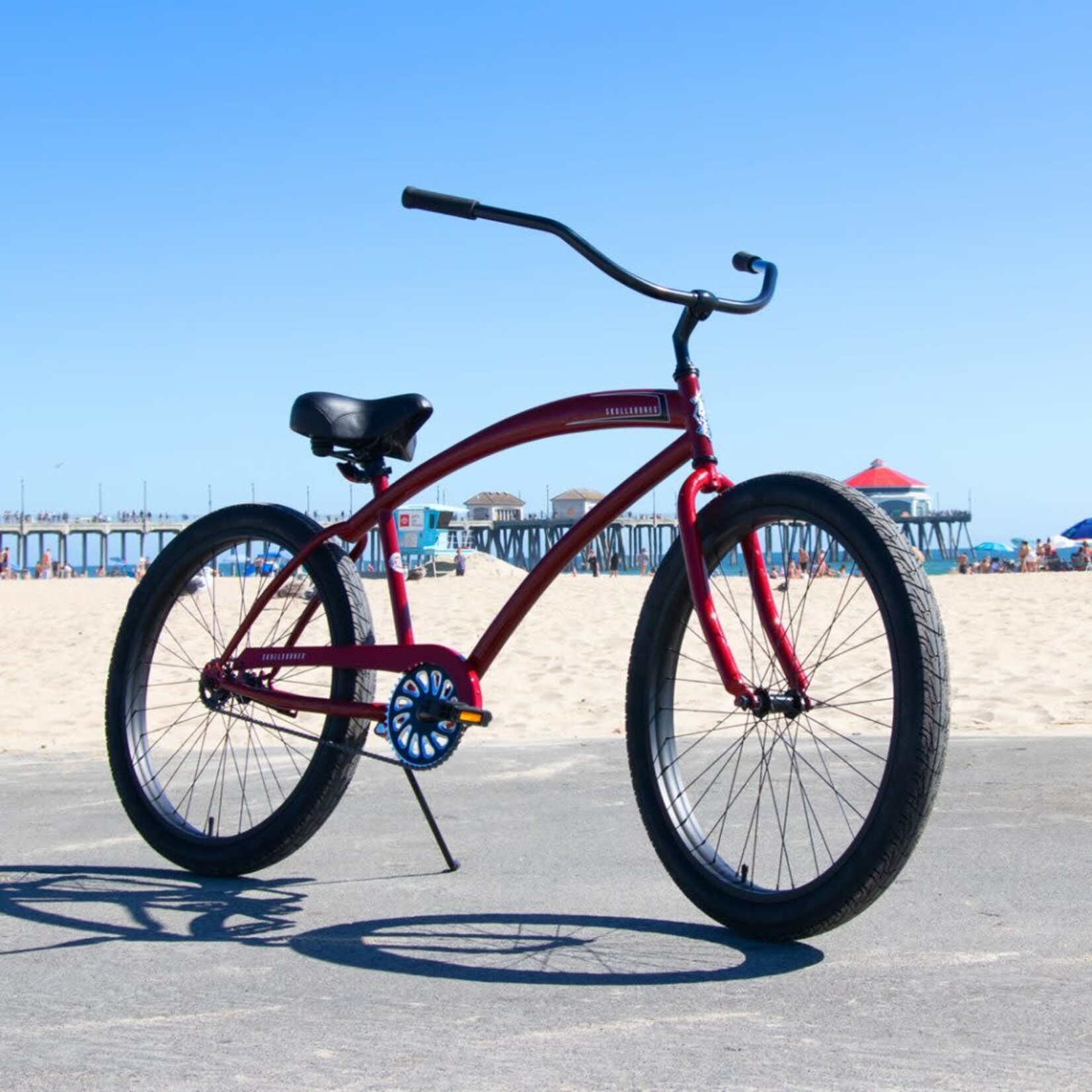 Huntington Beach Bicycle Company HBBC Cruiser SkullxBones Men's