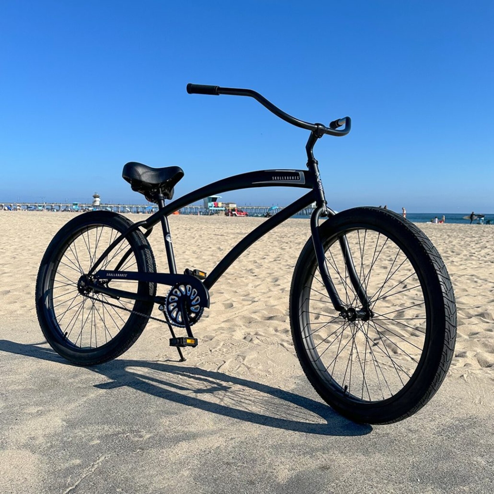 Huntington Beach Bicycle Company HBBC Cruiser SkullxBones Men's