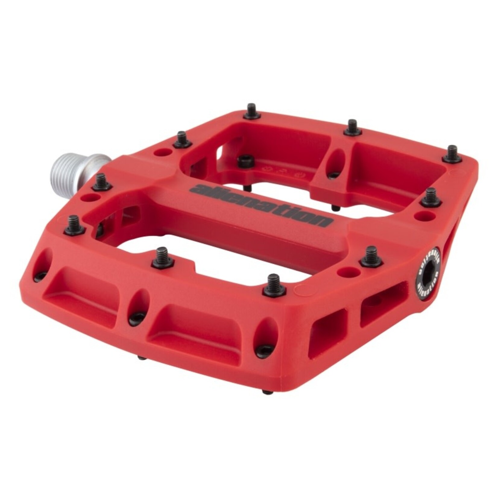 ALIENATION ALIENATION FOOTHOLD Pedals 9/16 Red