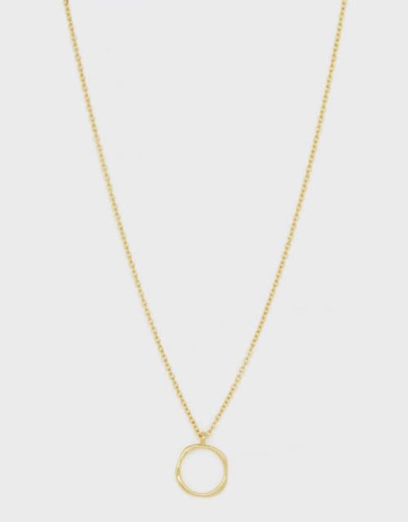 GORJANA 188-104-G Quinn Delicate Adjustable Necklace (gold)