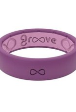 GROOVELIFE THIN SILICONE RING | LILAC