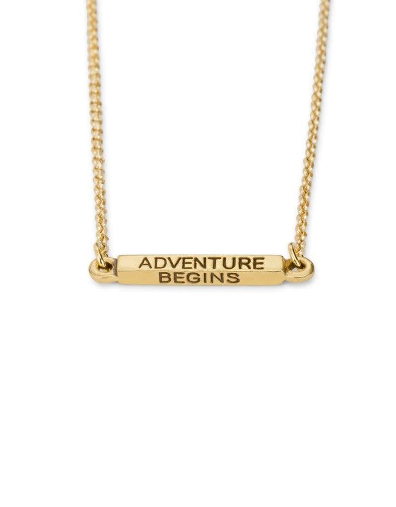 LUCA AND DANNI NK200S ADVENTURE BEGINS NECKLACE SILVER TONE