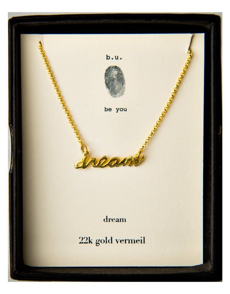 B U N98V dream Necklace Gold