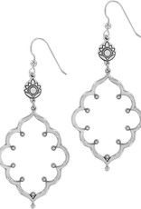 BRIGHTON JA6191 Journey To India Lotus French Wire Earrings