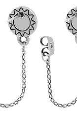 BRIGHTON JA5052 Marrakesh Mirage Chain Loop Earrings