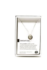 PIECES OF ME WSNS-CR CREATIVE NECKLACE- SILVER
