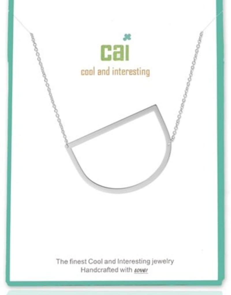 SILVER MEDIUM SIDEWAYS INITIAL 