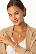 BRIGHTON JL8723 Neptune's Rings Woven Heart Necklace